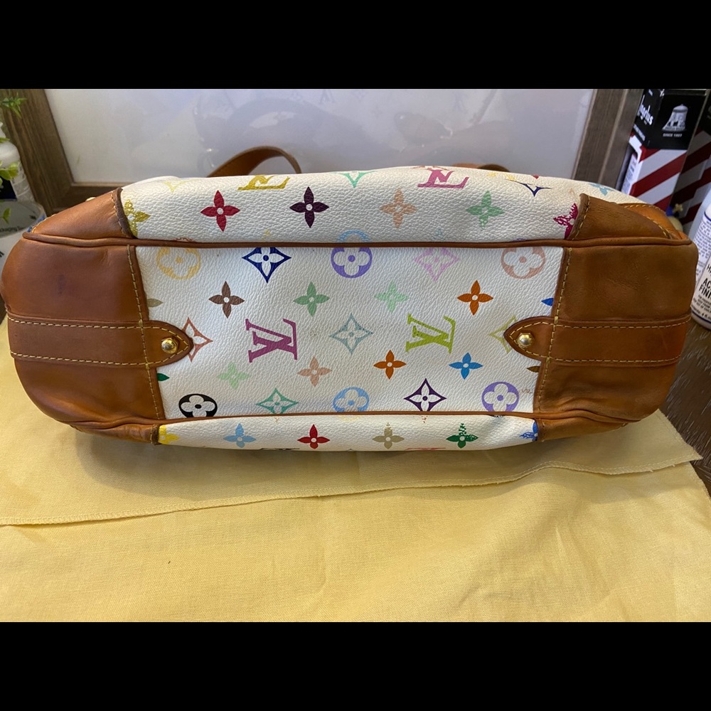 *SOLDOUT* Louis Vuitton Greta Multicolor White - Picture 2 of 12